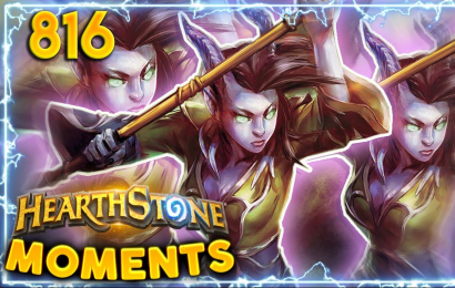 THAT'S A LOT OF DAMAGE | Hearthstone Daily Moments Ep.816