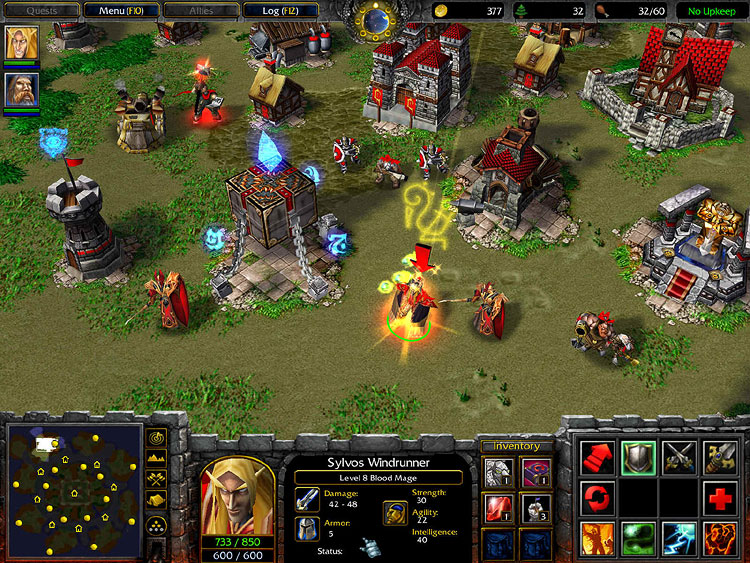 Warcraft III, Warcraft IV, Warcraft III The Frozen Throne новый патч, новый патч, Defense of the Ancients