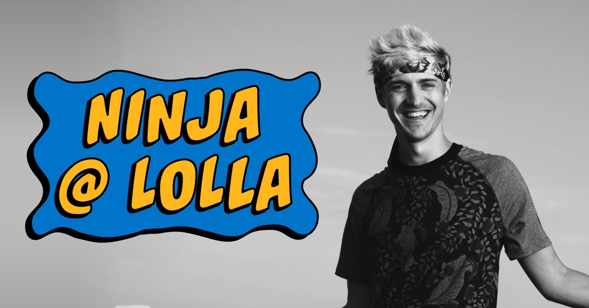 музыкальный фестиваль Lollapalooza, участники Lollapalooza, ninja на Lollapalooza