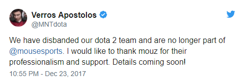 Dota 2, Mousesports