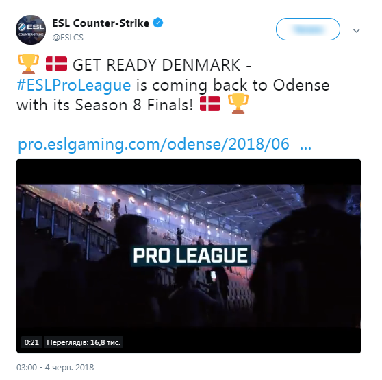 esl pro league, ESL Pro League S8