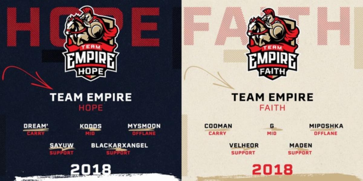team empire, team empire dota 2, team empire hope